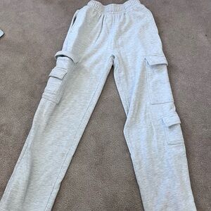 Women’s Gray Cargo Pants